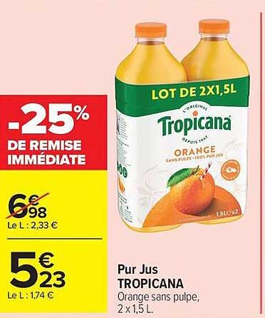 LOT DE 2X1,5L