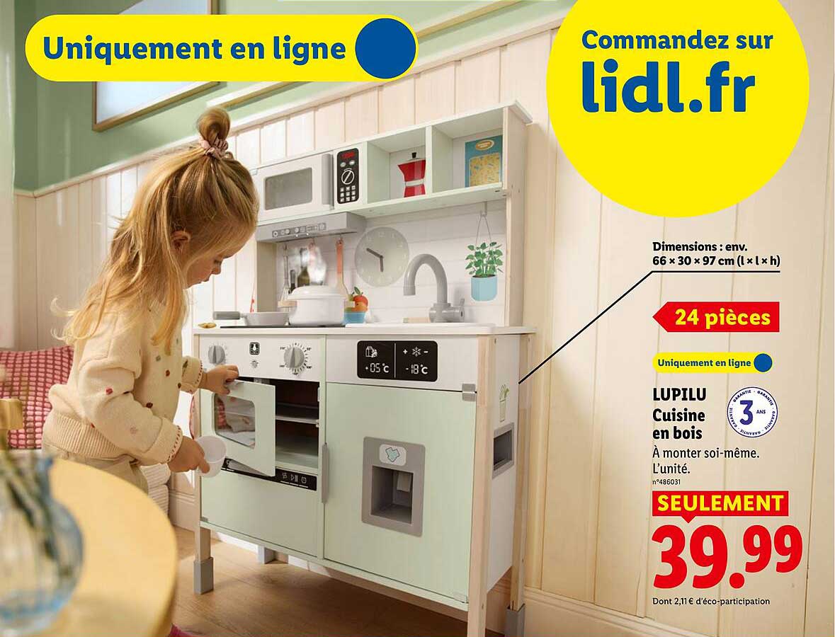 LUPILU Cuisine en bois