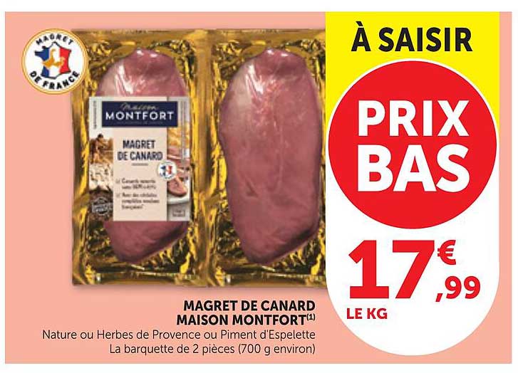 MAGRET DE CANARD MAISON MONTFORT(1)