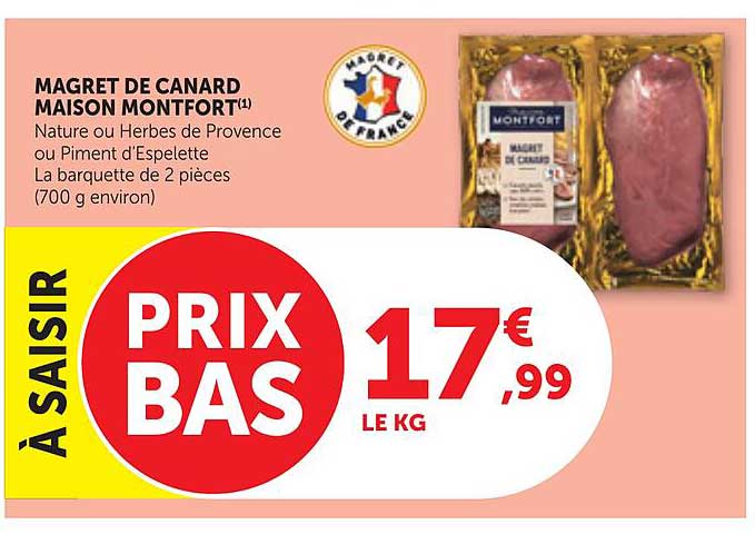 MAGRET DE CANARD MAISON MONTFORT(1)