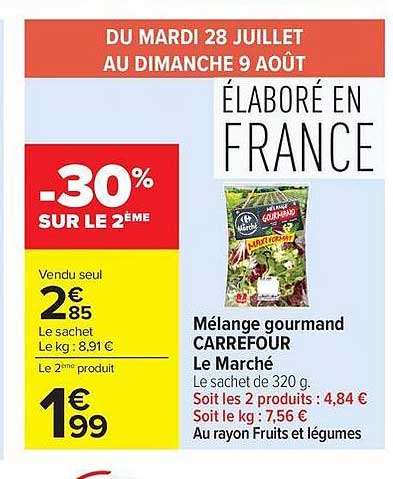 Mélange gourmand CARREFOUR Le Marché