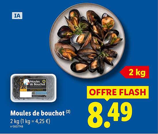 Moules de bouchot