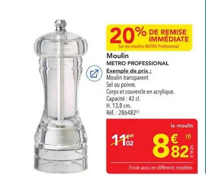 Moulin METRO PROFESSIONAL