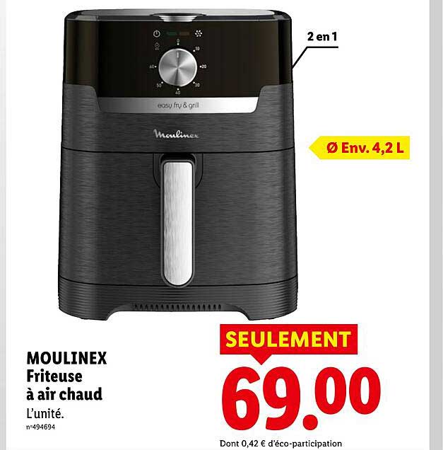 MOULINEX Friteuse à air chaud