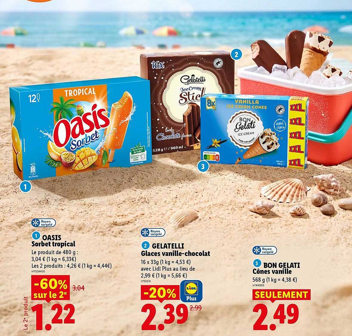 OASIS Sorbet tropical