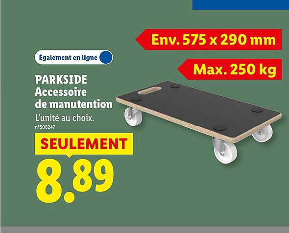 PARKSIDE Accessoire de manutention