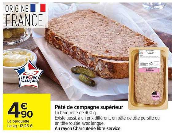 Pâté de campagne supérieur