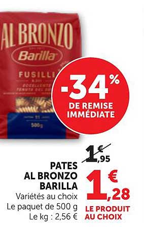 PATES AL BRONZO BARILLA