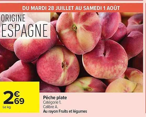 Pêche plate