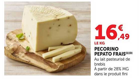 PECORINO PEPATO FRAIS