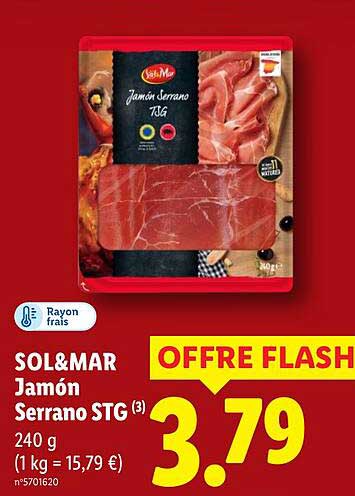 SOL&MAR Jamón Serrano STG