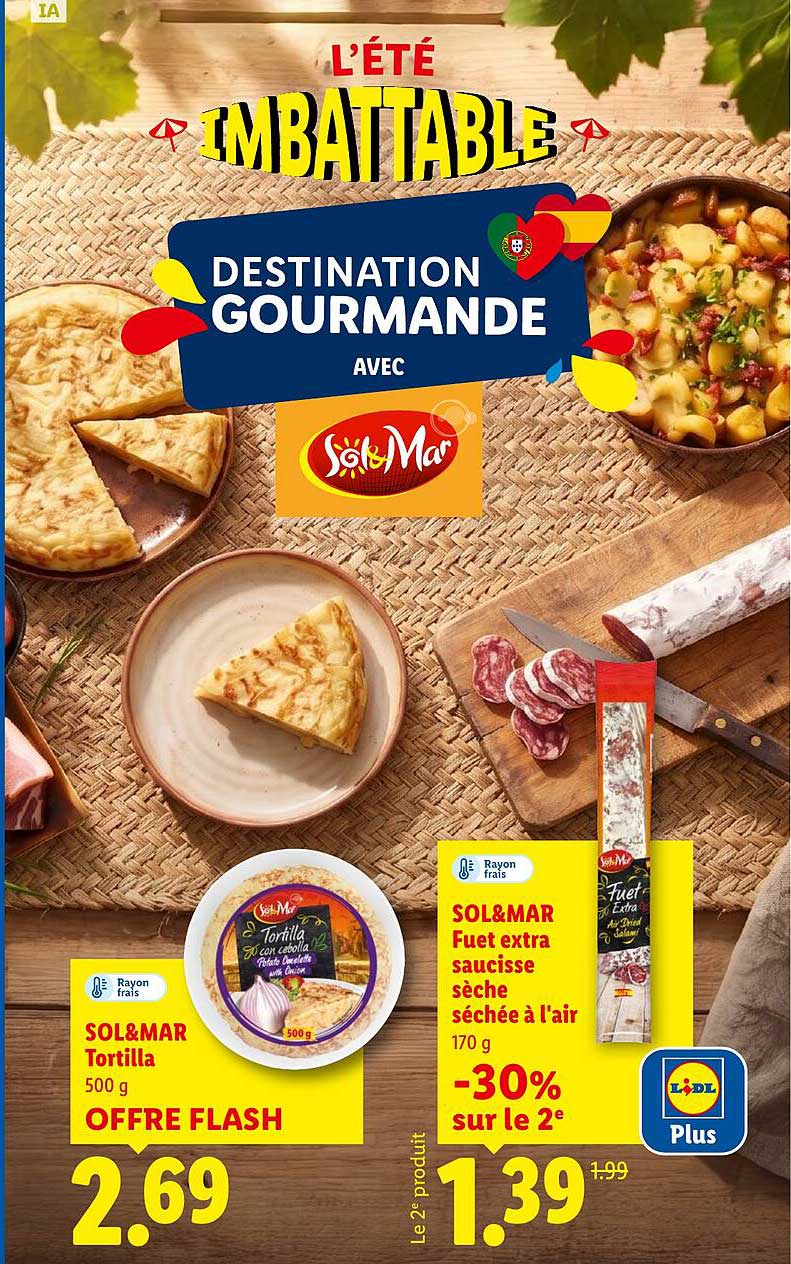 SOL&MAR Tortilla 500 g OFFRE FLASH