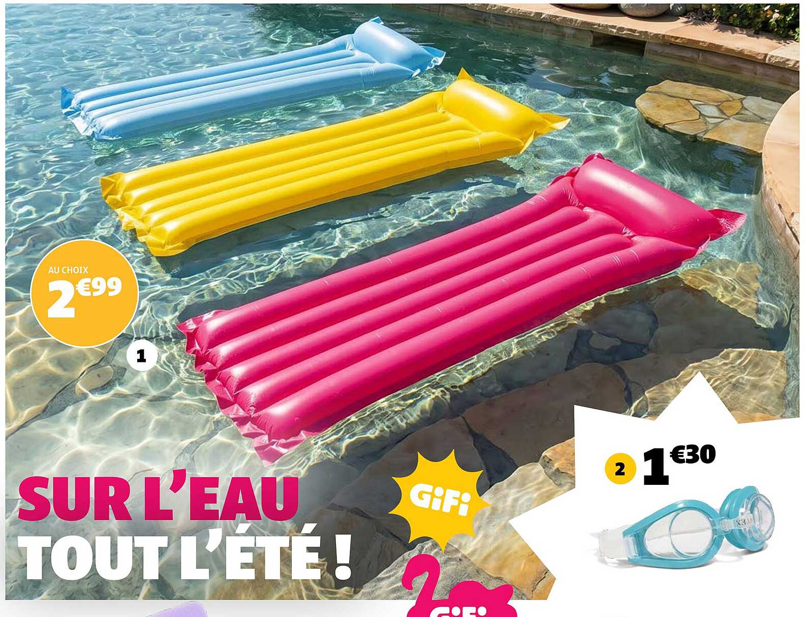 SUR L'EAU TOUT L'ÉTÉ !