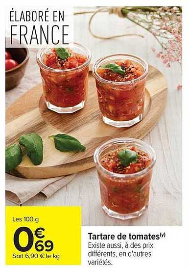 Tartare de tomates