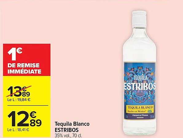 Tequila Blanco ESTRIBOS