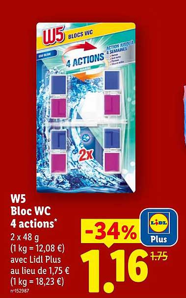 W5 Bloc WC 4 actions*