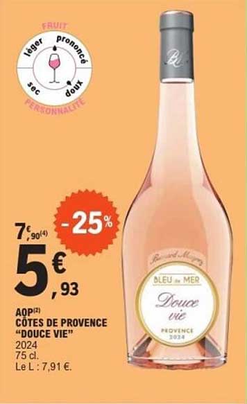 AOP CÔTES DE PROVENCE "DOUCE VIE"