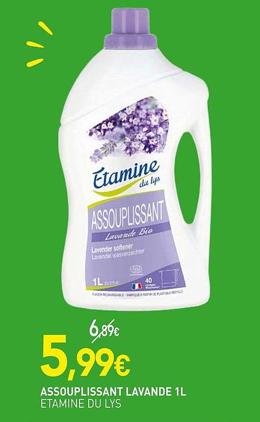 ASSOUPLISSANT LAVANDE 1L ETAMINE DU LYS
