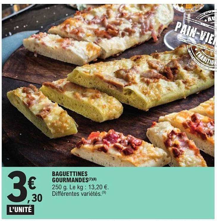 BAGUETTINES GOURMANDES