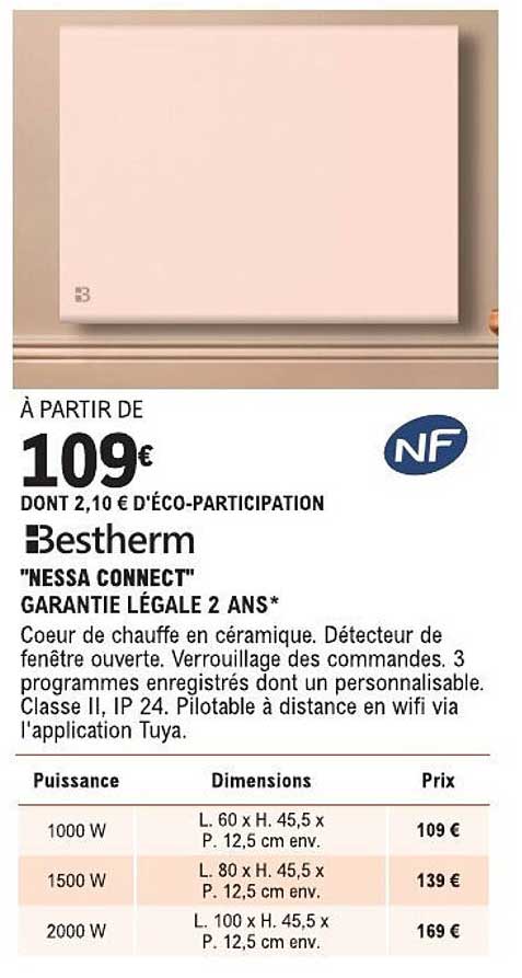 Bestherm 'NESSA CONNECT'