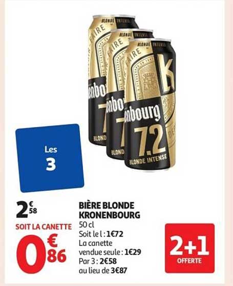 BIERÈ BLONDE KRONENBOURG
