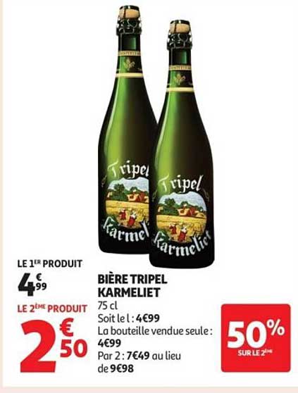 Bière Tripel Karmeliet