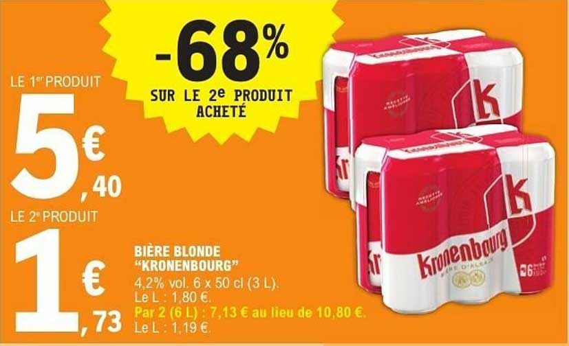 BIERRE BLONDE "KRONENBOURG"