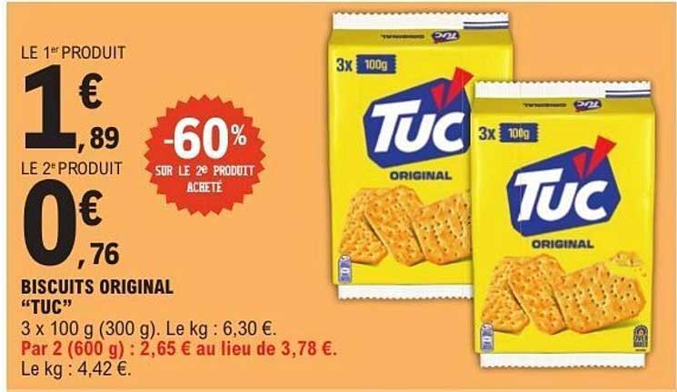 Biscuits Original "TUC"