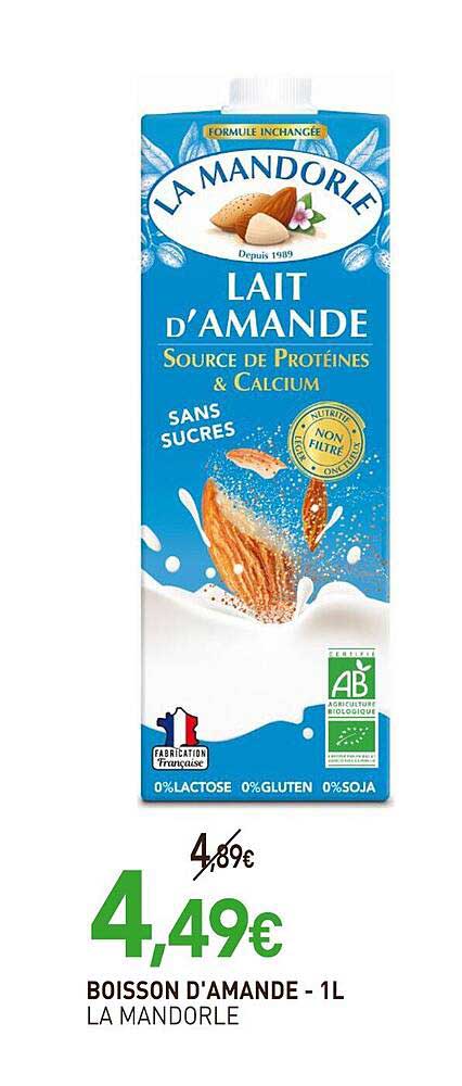 Boisson d'Amande - 1L