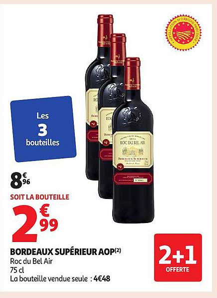BORDEAUX SUPÉRIEUR AOP Roc du Bel Air