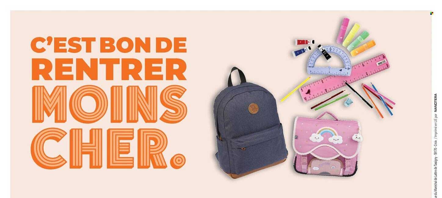 C’EST BON DE RENTRER MOINS CHER.