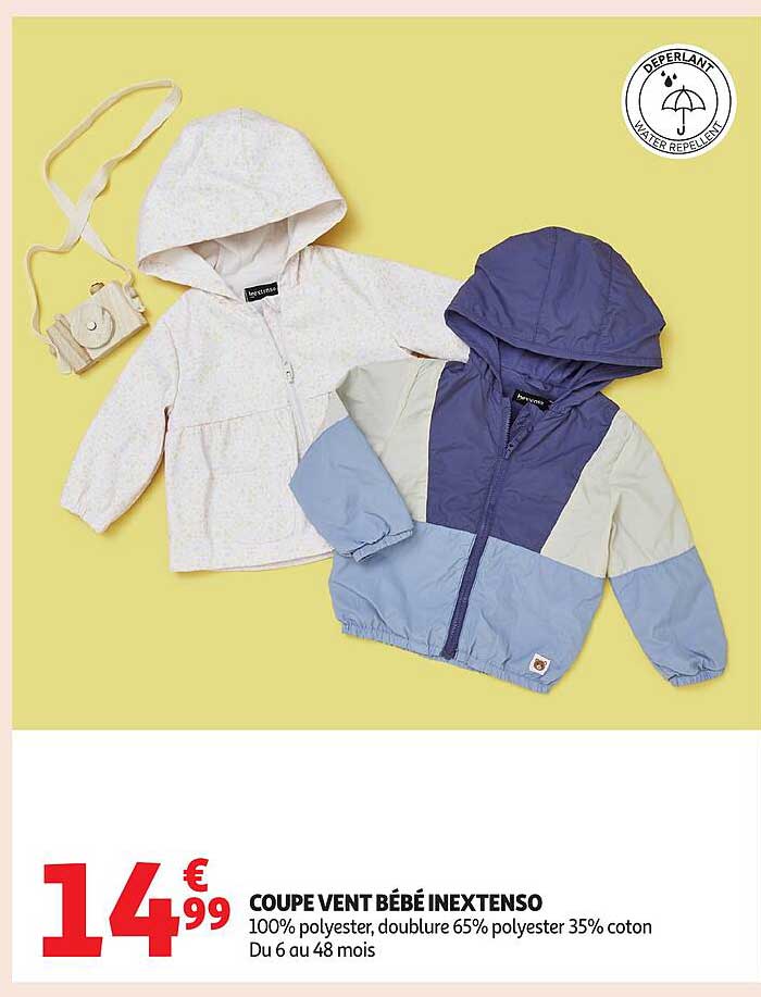 COUPE VENT BÉBÉ INEXTENSO