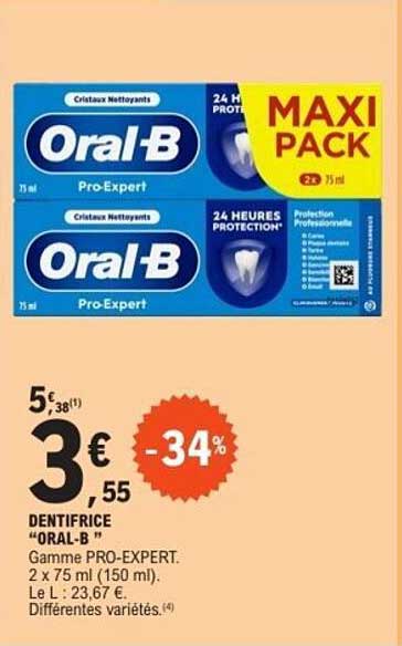 DENTIFRICE "ORAL-B "
