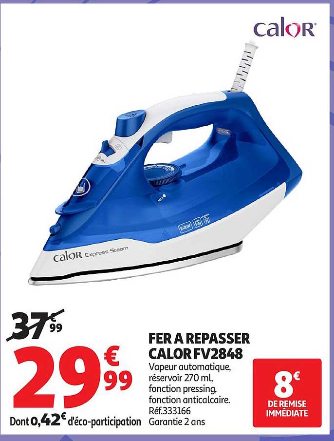 FER A REPASSER CALOR FV2848