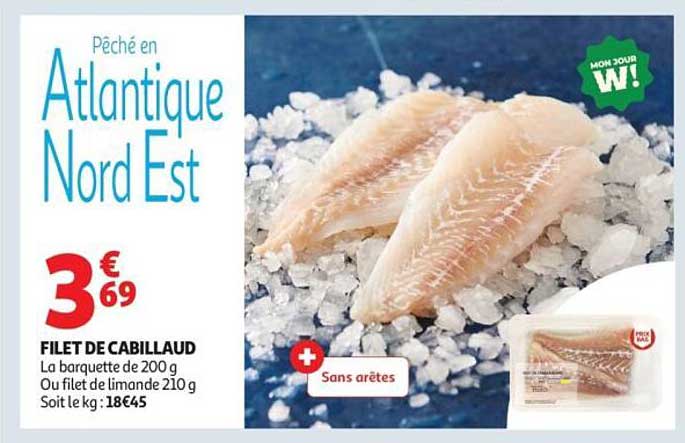 FILET DE CABILLAUD