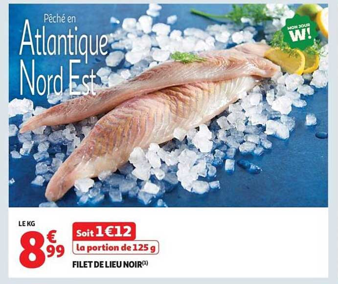 FILET DE LIEU NOIR