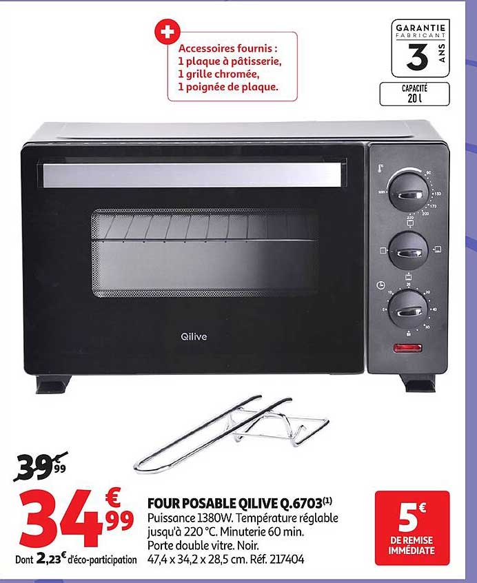 FOUR POSABLE QILIVE Q.6703
