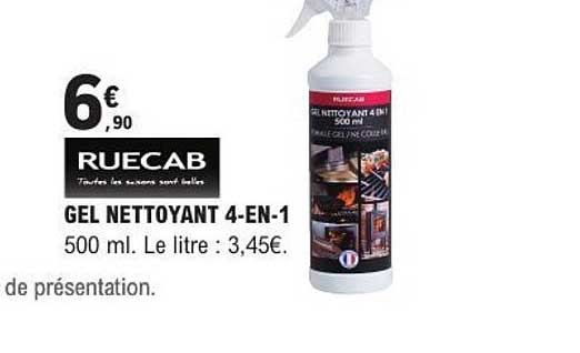 GEL NETTOYANT 4-EN-1