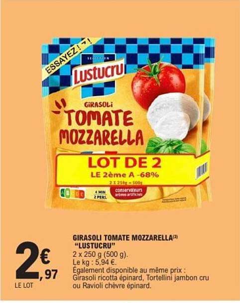 Girasoli Tomate Mozzarella