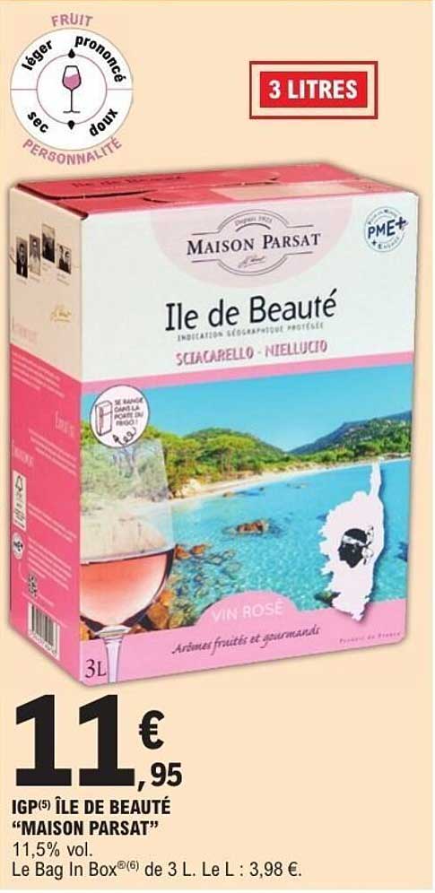 IGP(5) ÎLE DE BEAUTÉ "MAISON PARSAT"