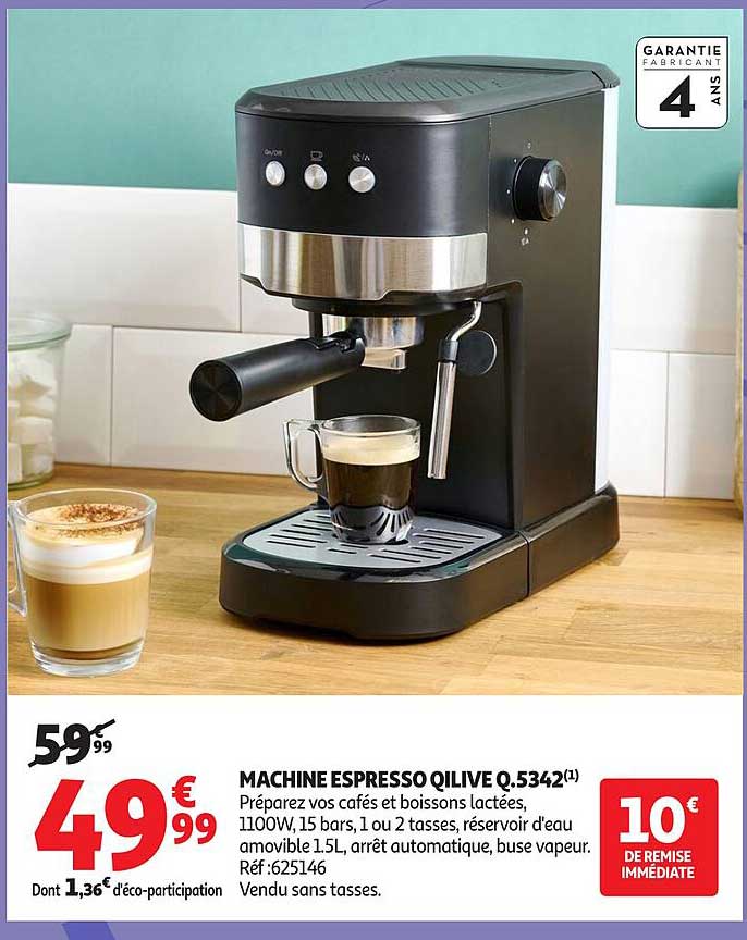 MACHINE ESPRESSO QILIVE Q.5342