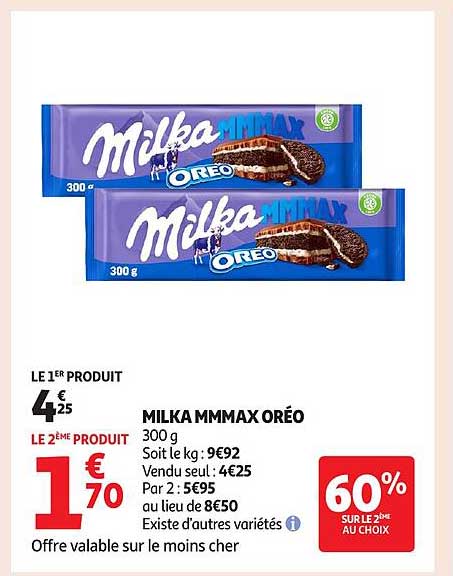 MILKA MMMAX ORÉO
