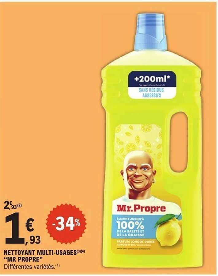 NETTOYANT MULTI-USAGES “MR PROPRE”