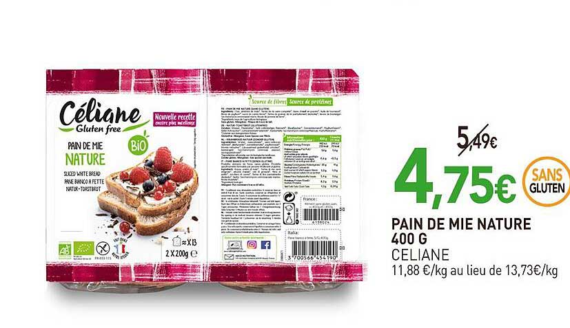 PAIN DE MIE NATURE