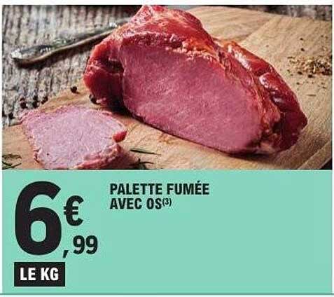 PALETTE FUMÉE AVEC OS