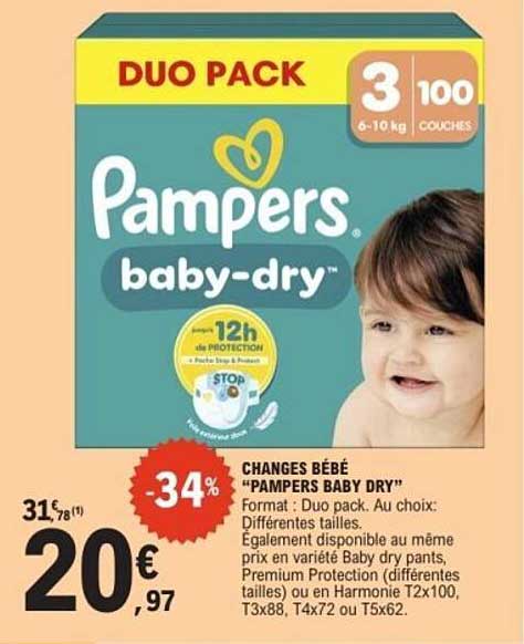 PAMPERS BABY DRY