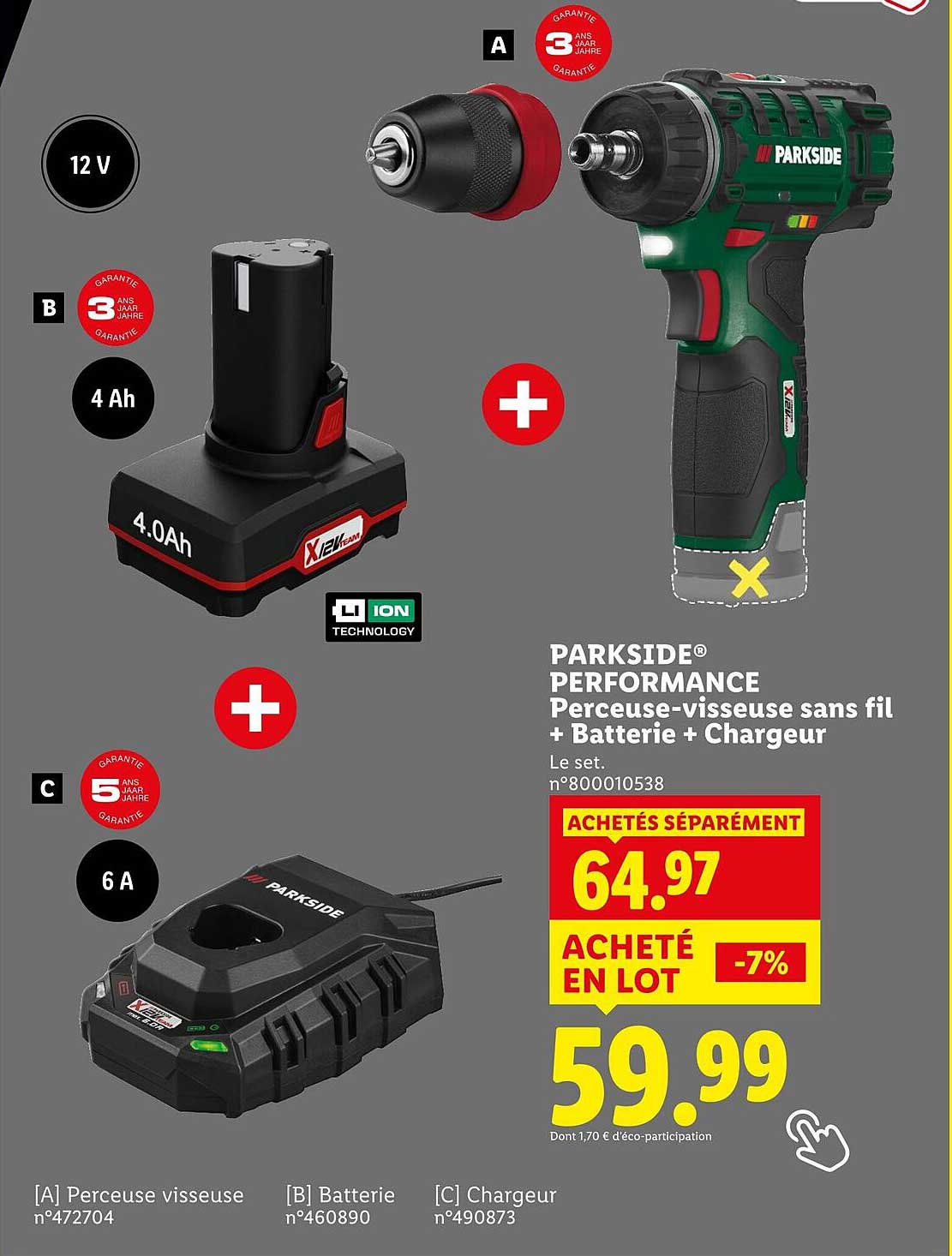 Perceuse Visseuse Sans Fil Lidl Prixnull