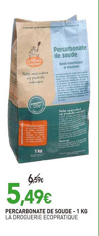Percarbonate de soude - 1 kg
