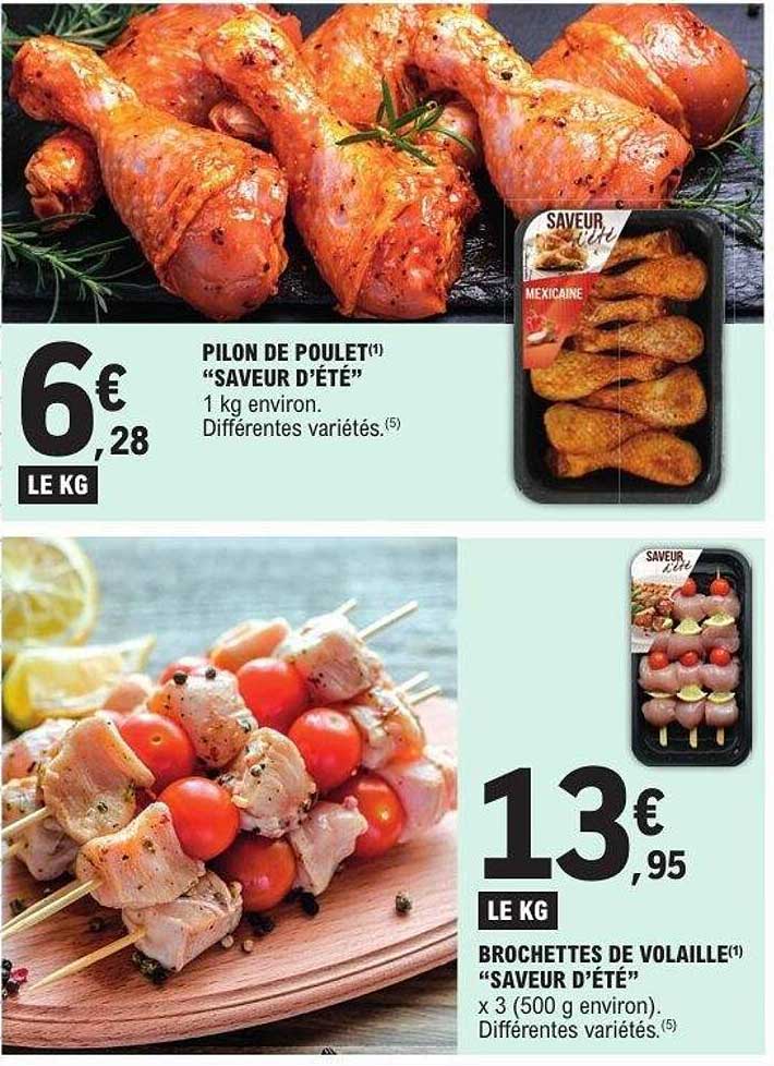 PILON DE POULET "SAVEUR D'ÉTÉ"