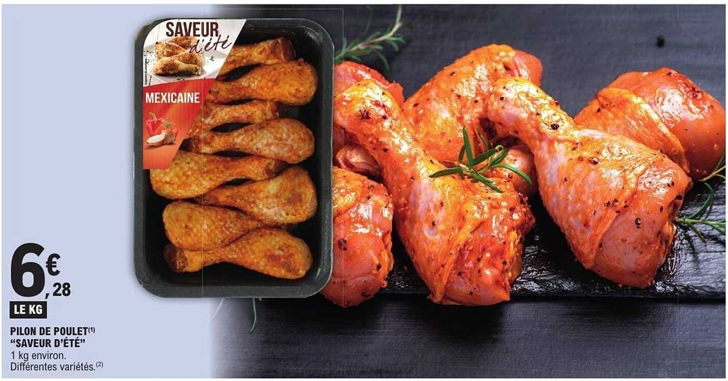 PILON DE POULET "SAVEUR D'ÉTÉ"